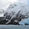 Icy water making closer navigation impossible in zodiac
